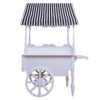 Dainty Decor Black Stripe Dessert Cart