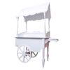 Dainty Decor White Dessert Cart Right