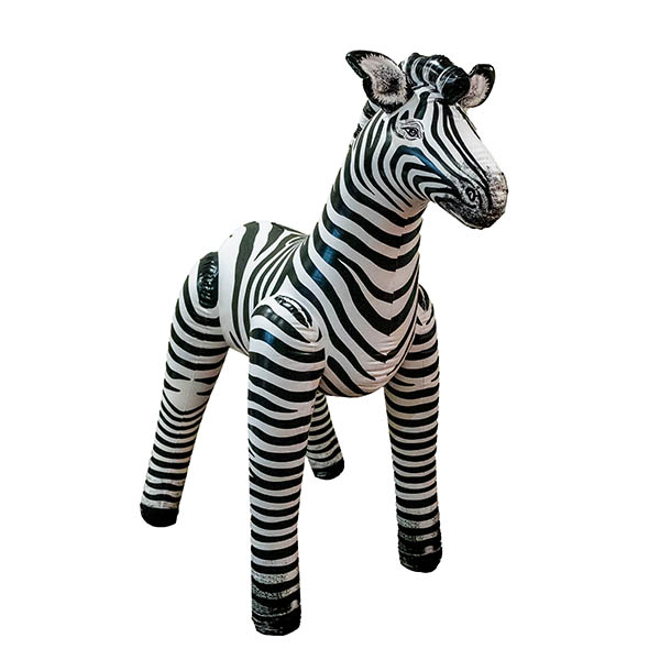 Inflatable Zebra Dainty Decor