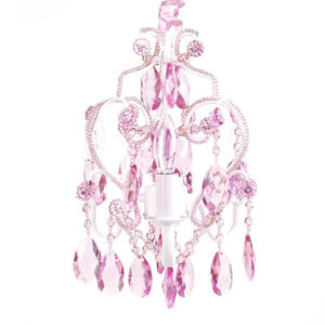 Pink Chandelier Dainty Decor